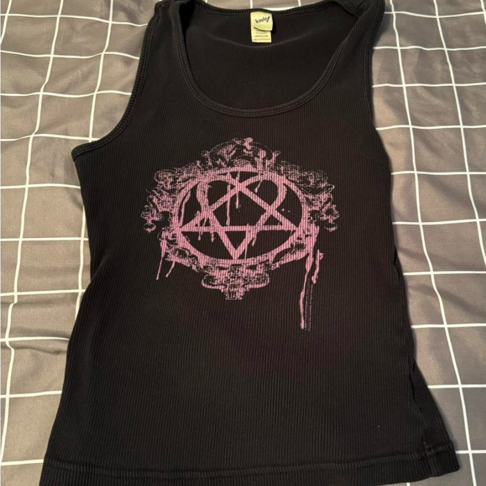 Heartagram tank top vintage bam margera rare